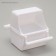 Bird feeder internal, 7.5 x 5.5 x 9 cm