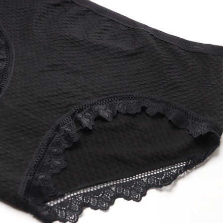 Women's cowards, black color, size 58-60-1