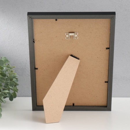 Photo frame Plastic "Mira" 21x29.7 cm, (A4) 641822, black (plastic screen)-3