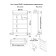 Electric towel Indigo Line, 800x500 mm, hidden installation, white