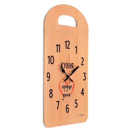Watch wall kitchen "board", smooth move, 24.5 x 38 cm-1