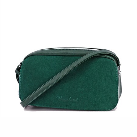 Women's bag (B2768-04140) Artificial leather + suede, green, 1x210x24 cm-1