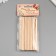 Decor wood for creativity "Natural sticks" set 30 pcs d = 0.5 cm 8x12 cm