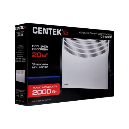 CENTEK CT-6122 heater, convector, 2000 watts, 20 m²-9
