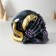 Polystone souvenir "Snake on the skull" 15x12.5x12 cm