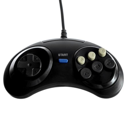 Game console Luazon Man Game-4, 16 bits, included two joysticks, 70 games, black-5