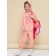 Sweatshirt for girls, height 98 cm, peach color