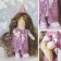 Sew for sewing. Interior doll "Bright", 30 cm