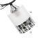 Chandelier gallop 890551 5x60W E27 black/matte white with black pattern
