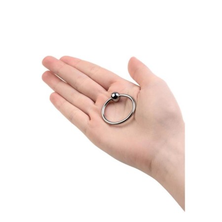 Ring on the head of the penis, Toyfa Metal, silver-1