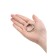 Ring on the head of the penis, Toyfa Metal, silver