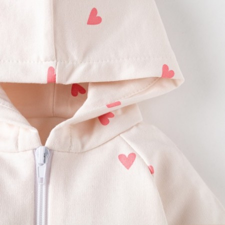 Set: Huds and pants crumb I am a “bunny”, height 86-92 cm, beige color/pink-4