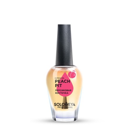 Solomeya cutter and nail cuticle and nails with vitamins "peach bone" 9 ml
