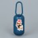 Container with packets for cleaning dogs "Laying", blue color