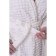 Women's bathrobe, size 46, white color