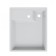 Santa Santa "Jupiter Mini" 900133, above the washing machine, 500x600 mm, white
