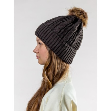 Female ISee hat, size 52-56, chocolate color-7