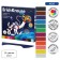 Plasticine 12 colors, 216 g, Erichkrause "Kids Space Animals", with a glass, in cardboard packaging