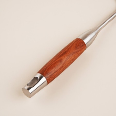A garnet spoon made of stainless steel Sl Home "Rustik", 33 × 8 cm, silver color-3