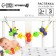 Stretching to a stroller/crib "butterflies", 3 toys, crumb I