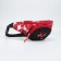 Barke Bag, lightning department, red color, "dinosaur"