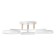 Listure "Alice" 3XLED 72W 3000-6000K White 52x52x13 cm