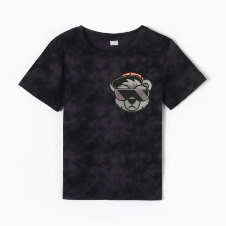 T-shirt Children's KAFTAN "Trendy" R.32 (110-116), gray tai-dai