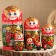 Matryoshka "Polyanka", red scarf, 7 puppet, 22 cm