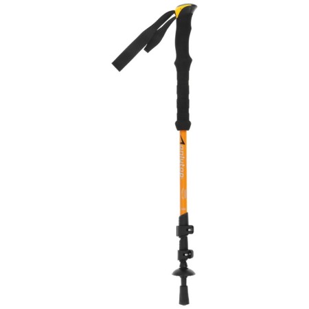 Scandinavian walking stick, telescopic, 3 sections, up to 135 cm, 1 pc., Orange color-6
