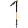 Scandinavian walking stick, telescopic, 3 sections, up to 135 cm, 1 pc., Orange color
