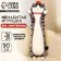 Шкурка мягкой игрушки "Кот-император", 90 см, цвет серый