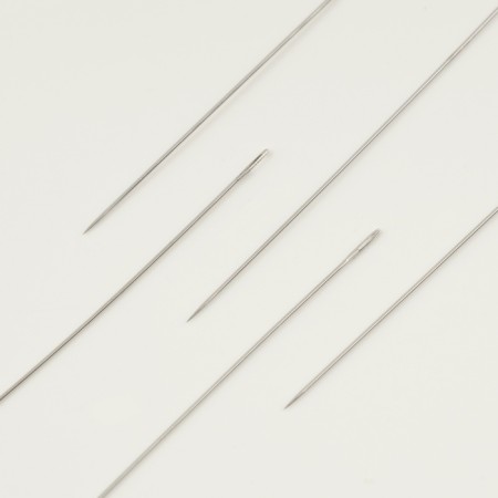 Sewing needles for beads, d = 0.55 mm, 5.5 cm, 5 pcs-1