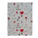 Waffle kittens Gray 45x60cm, 150g/m, HL 100%