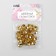 Holnita "cone", d = 10 mm, 4 mounts, 50 pcs, gold color