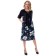 Women's dress, size 42, black color
