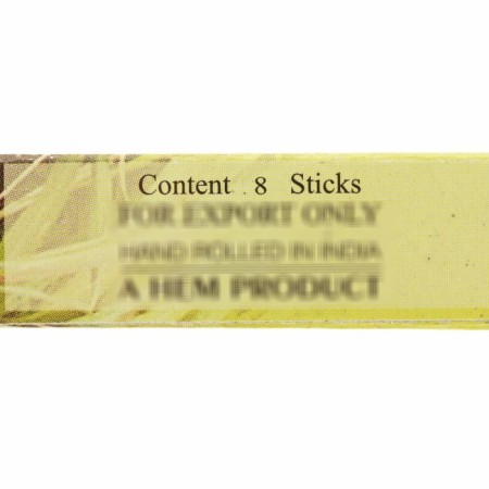 Incense "hem" 8 sticks carbon green tea-2
