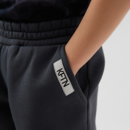 Брюки детские с начёсом KAFTAN р.38 (146-152), серый-1