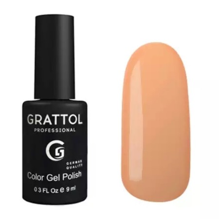 Grattol Color Gel Polish, No. 119 Blorange, 9 ml