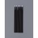 Micro -shoes for extensing and laminating eyelashes, set - 10 pcs, 9.5 cm, black color