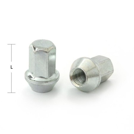 Nut 1/2 ", 34, hex17, cone, closed, zinc
