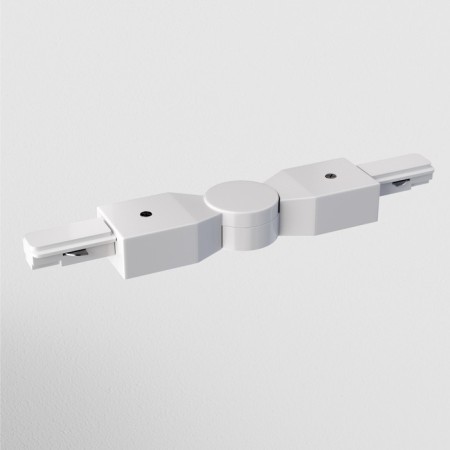 Connector Warden hinge for the Technical tra001cs-11W, 19x2x3.5 cm, white color.-2