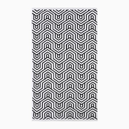 Trick Ethel "Ornament" black, 50x90 cm, 100% cotton, 420 g/m2-2
