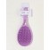 Comb massage oval for drying hair 24*10cm violet suspension QF