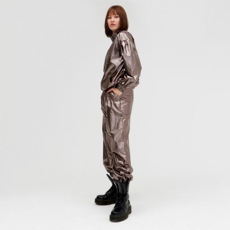 Women's pants Minaku: Trend Zone, Copper color, size 42, height 164-5