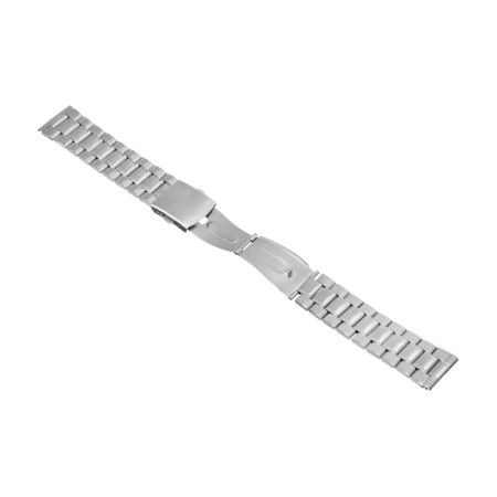 Solomon watch strap, 22 mm, metal, silver-4
