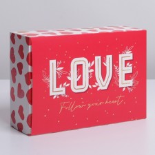 Gift folding box, packaging, 