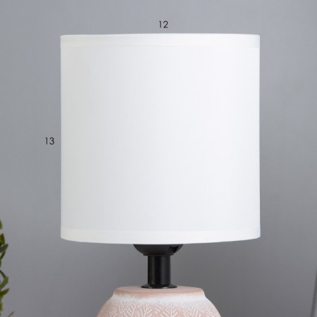 Lensi table lamp E27 40W terracotta 13x13x27.5 cm-2