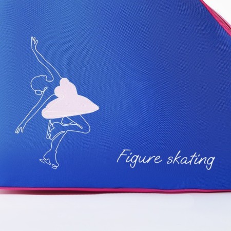 Figure Skating roller skates, 40x32x20 cm, blue-6