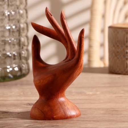 AMALIA Ring stand 8x8x18 cm-3