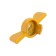 Maste-butter for the ball valve Masterprof Isa. 131525, reinforced, 1/2 "-3/4", yellow